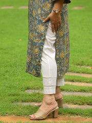 Pants With Double Beeding Off white