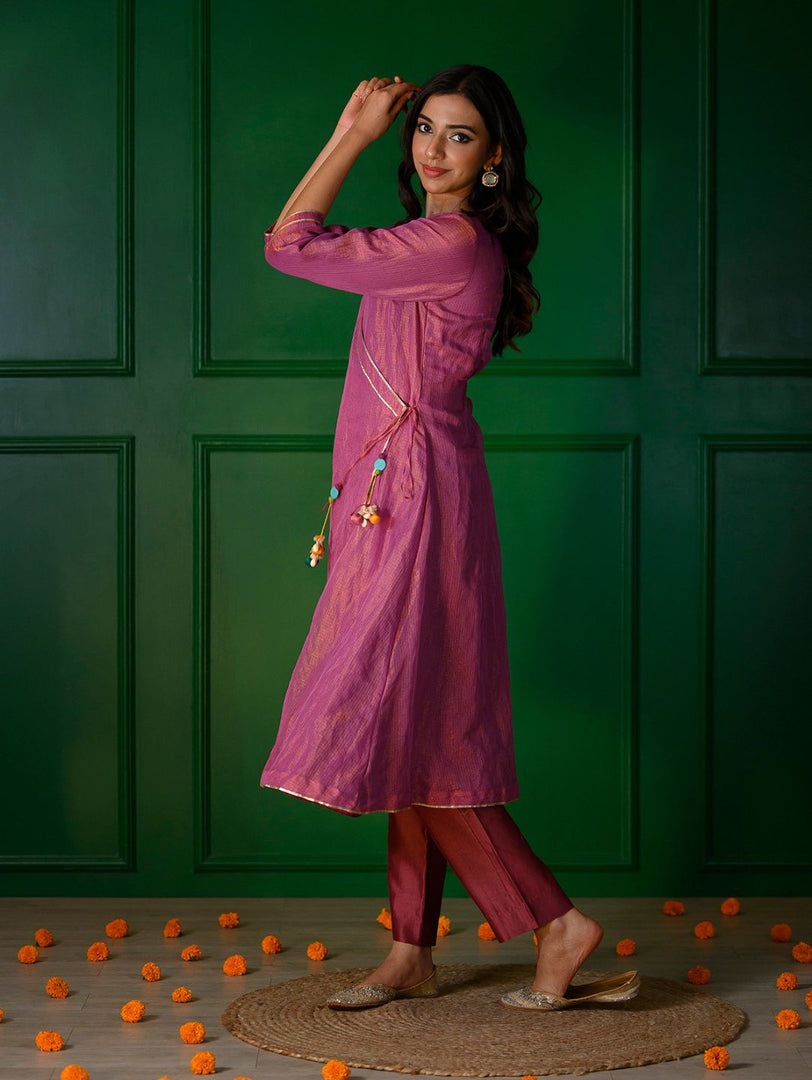 Meera Angarkha Purple
