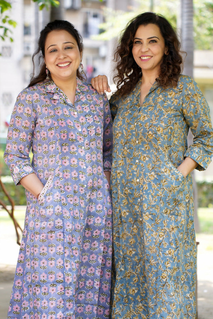 Collared Button Down Dress