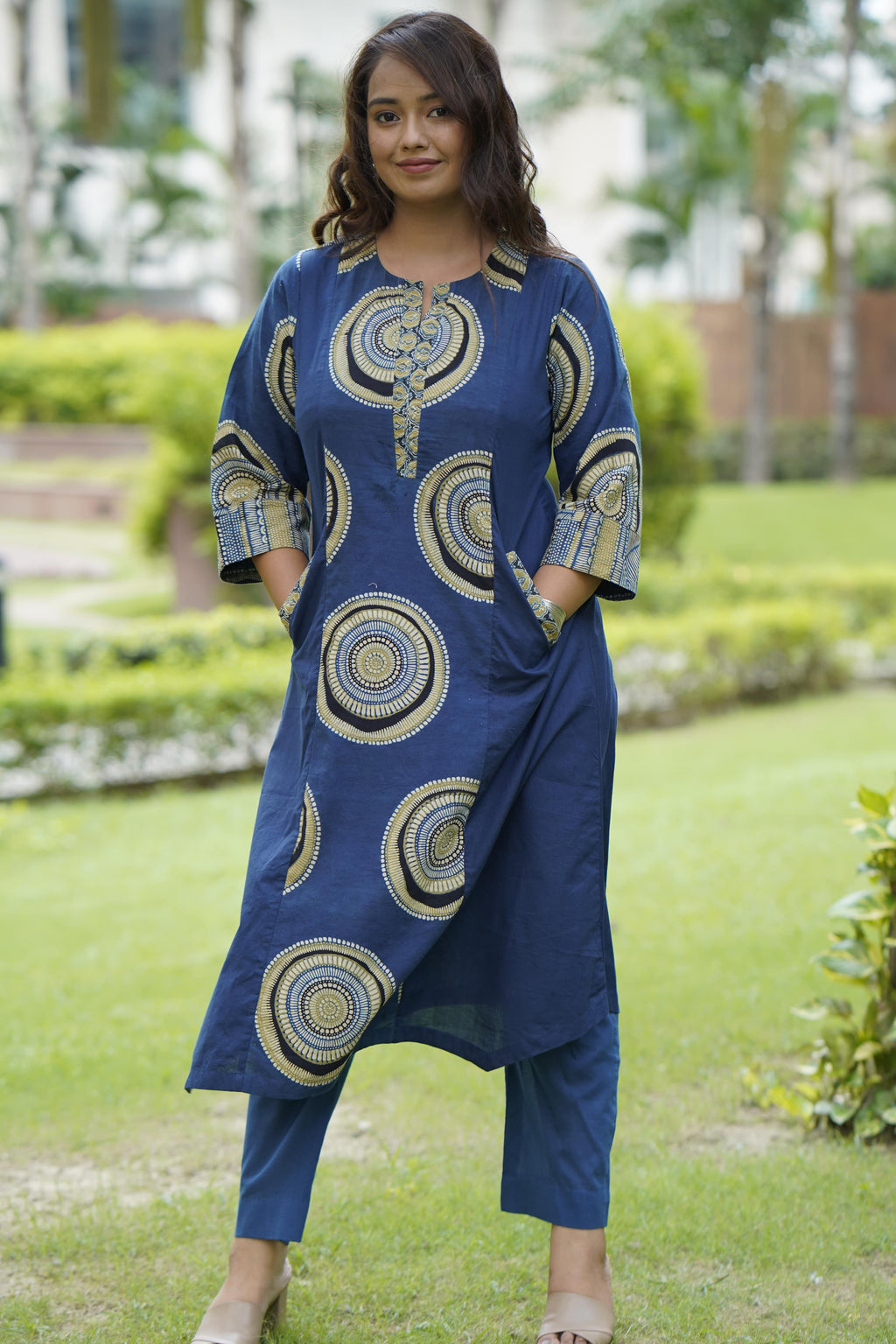 Indigo Circle Green