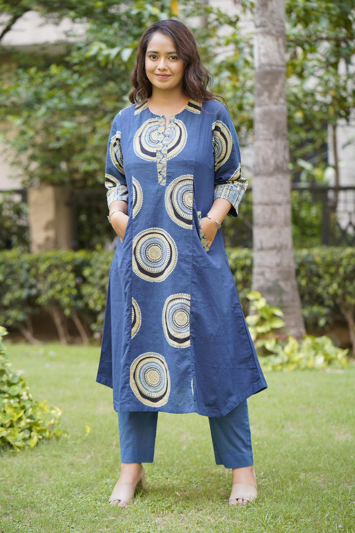 Indigo Circle Green