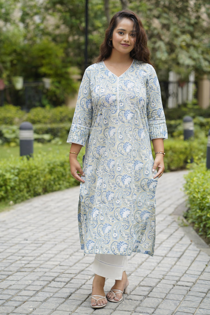 Paisely Kurta
