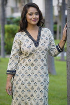 Beige Embroidery