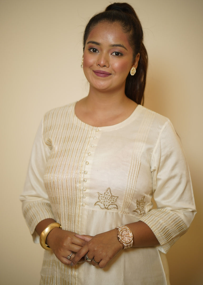 Chanderi dress