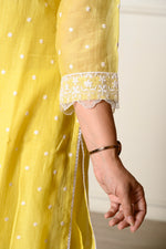 Load image into Gallery viewer, Yellow Bahar Kurta
