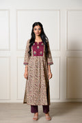 Bagru Ambiya Kurta