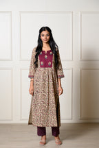 Bagru Ambiya Kurta