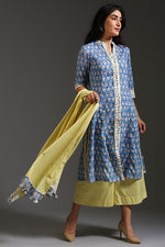 Load image into Gallery viewer, women&#39;s Designer  Dupatta  ( Sun  Flw Yellow)
