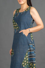 Load image into Gallery viewer, Women&#39;s Moss &amp; Khadi Dress
