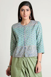 Women's Oxford Blue Top