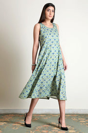 Women's Ferns & Orchids Dress