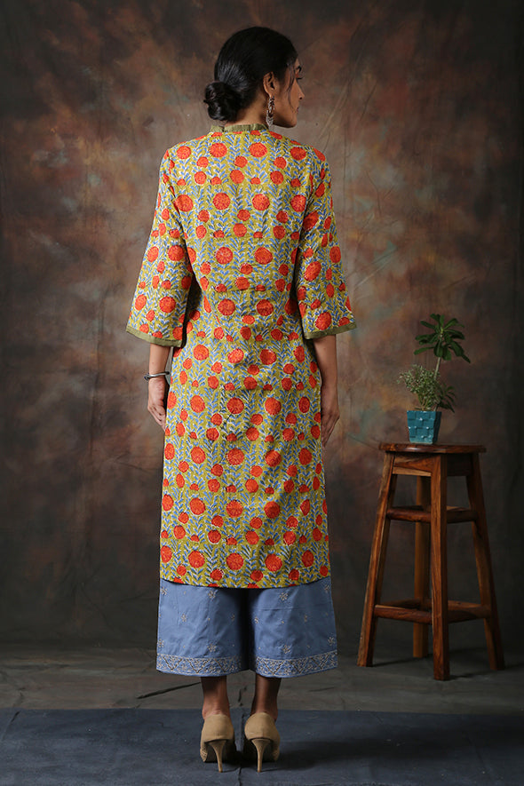 Women's Aparna Kurta (Macaw)