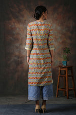 Load image into Gallery viewer, Women&#39;s Neelam Kurta ( Macaw)
