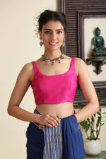 Load image into Gallery viewer, Women&#39;s Nazaqat Rani Pink Blouse
