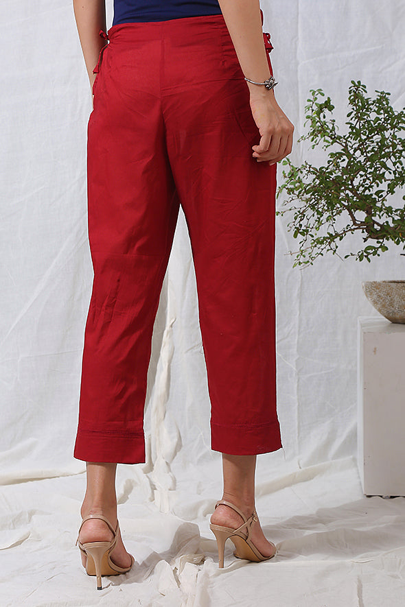 Buy Stylish Cotton Baggy Cropped Pants For Women Online In India At  Discounted Prices