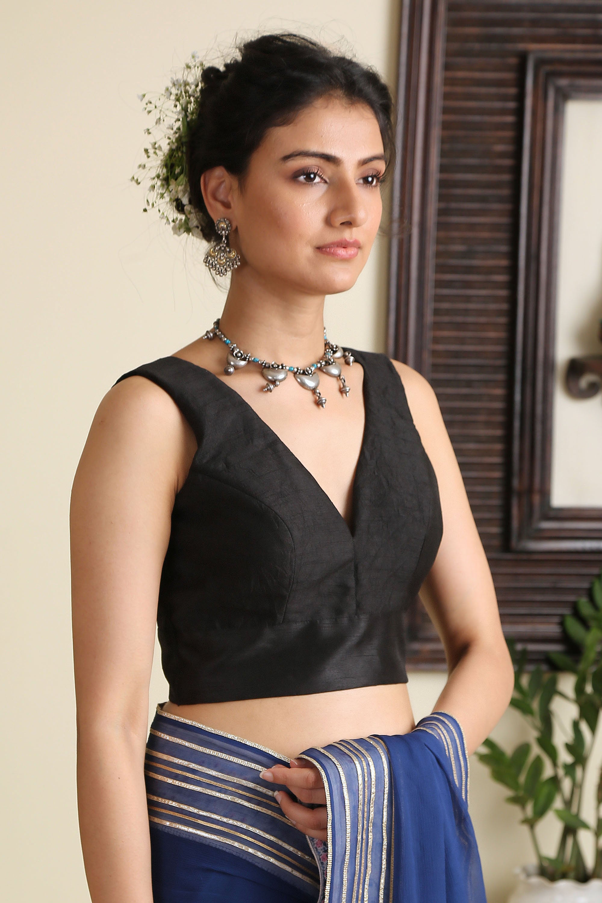 Women's Laila Onyx Black Blouse
