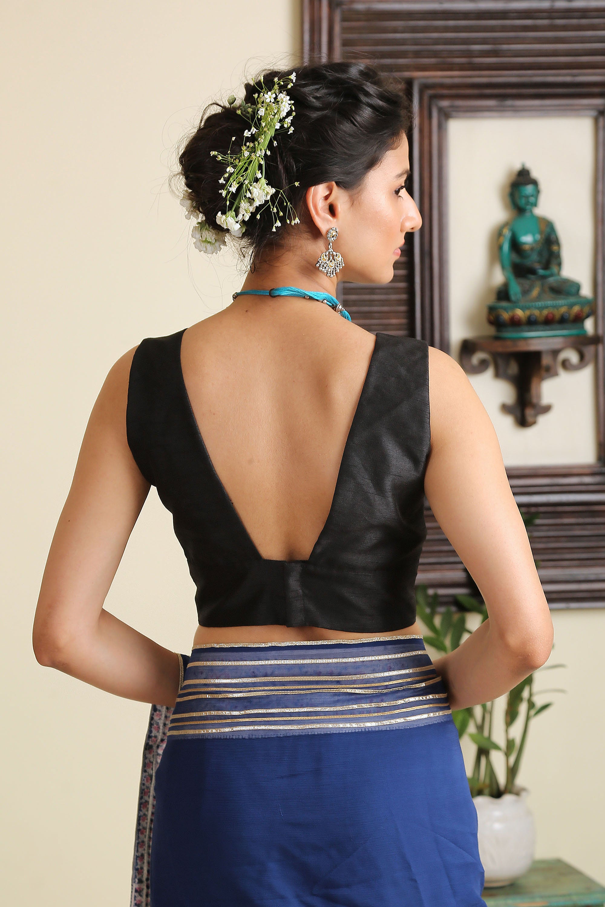Women's Laila Onyx Black Blouse