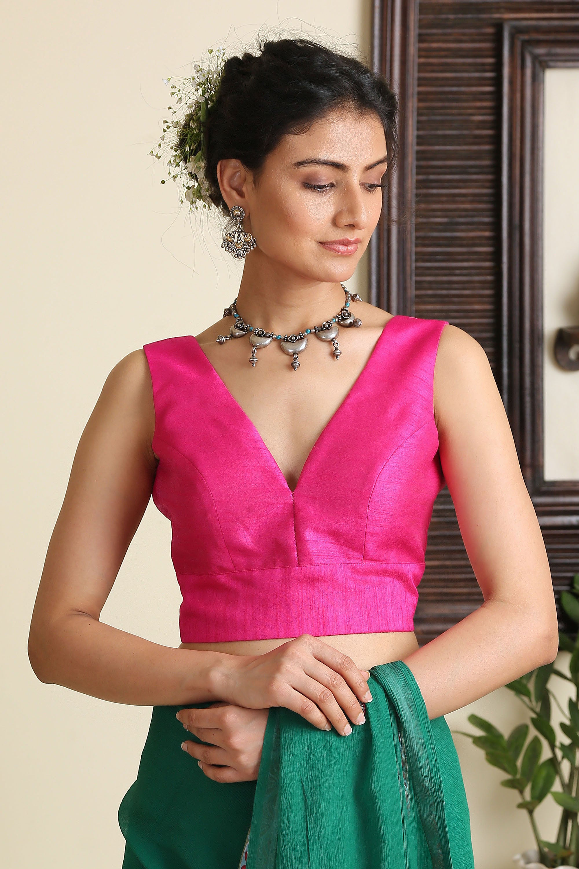 Women's Laila Rani Pink Blouse