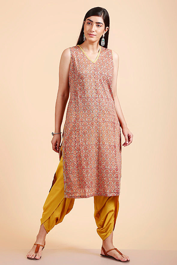 Women's Cornelia & Flowery Trellis Kurta