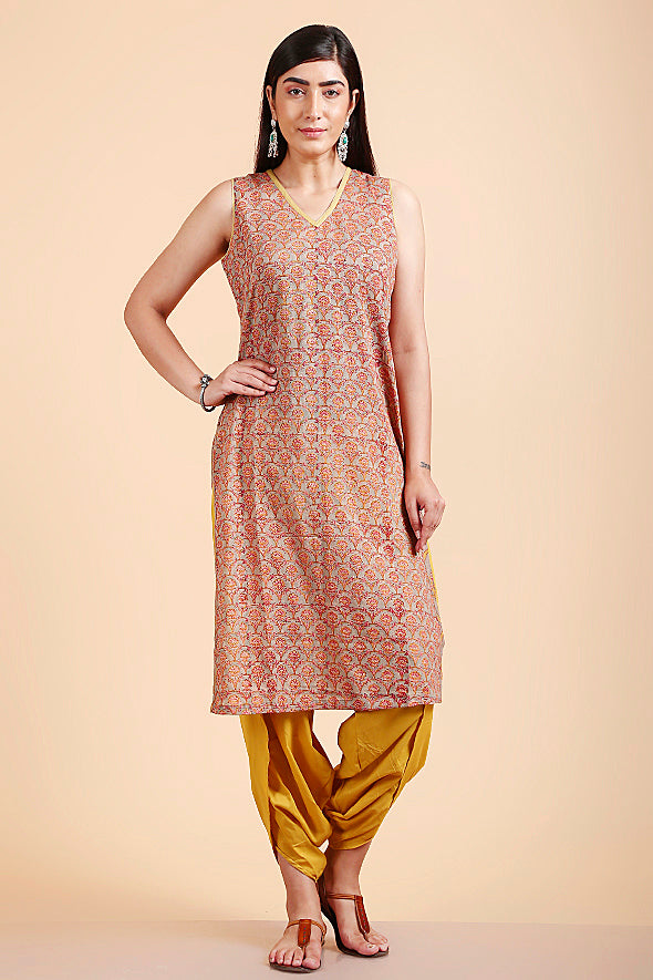 Women's Cornelia & Flowery Trellis Kurta