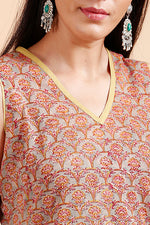 Load image into Gallery viewer, Women&#39;s Cornelia &amp; Flowery Trellis Kurta
