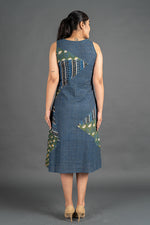 Load image into Gallery viewer, Women&#39;s Moss &amp; Khadi Dress
