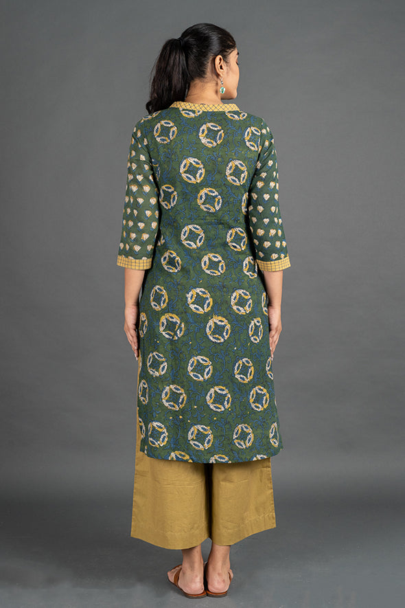 Women's Pine Cedar Kurta