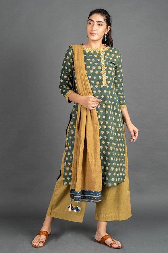 Women's Pine Cedar Kurta