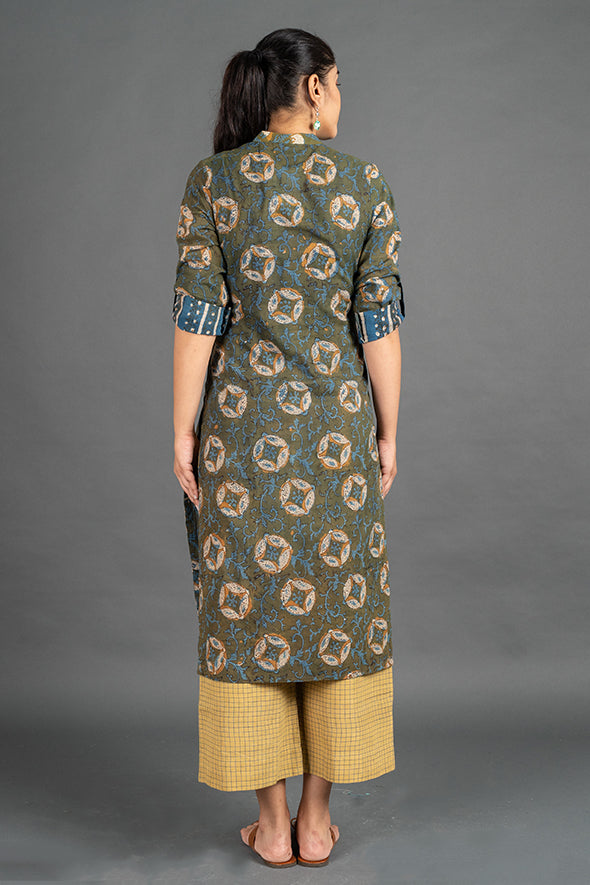 Women's Rainforest Yoke Kurta