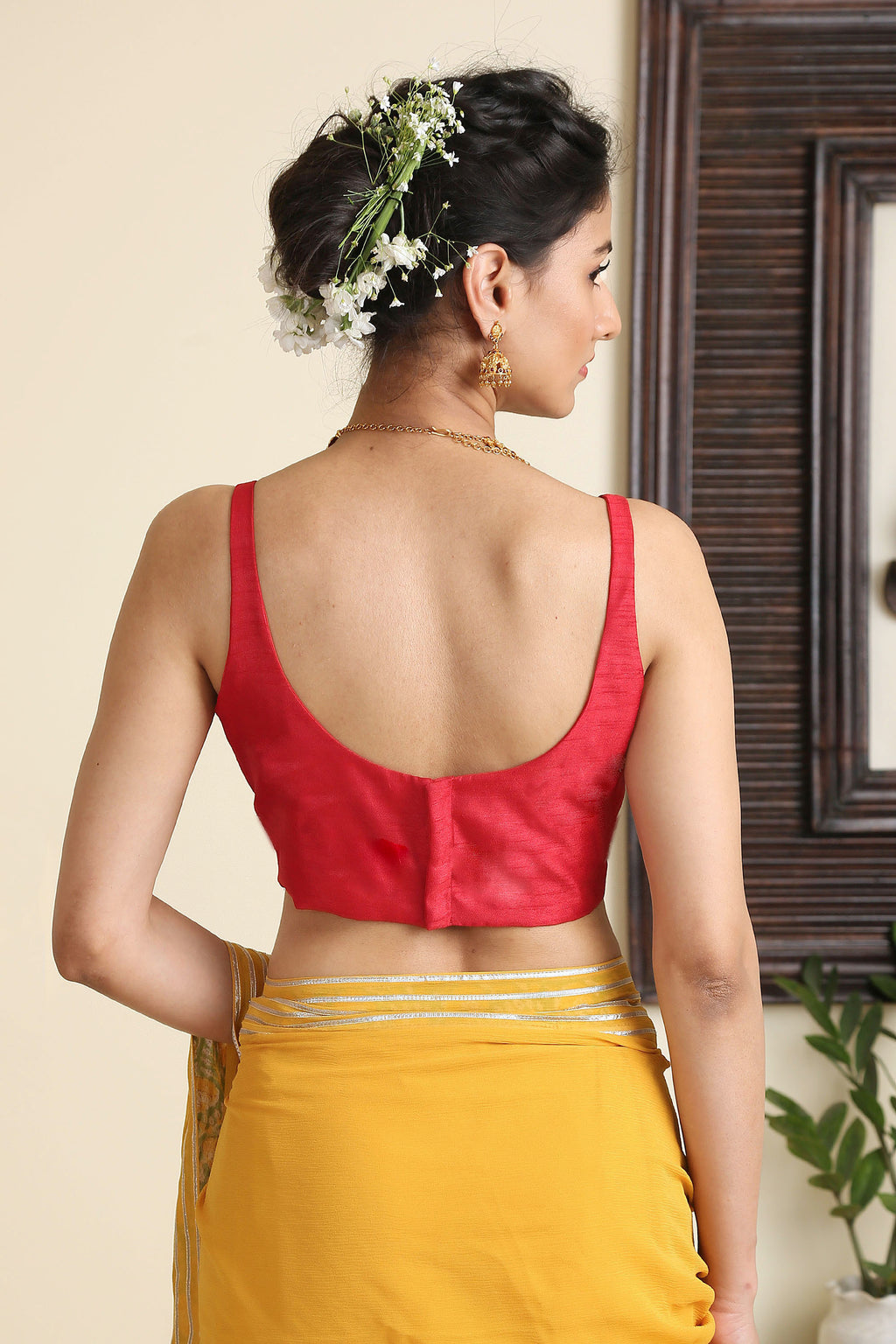 Women's Nazaqat Ruby Red Blouse